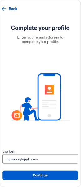 App registration email address