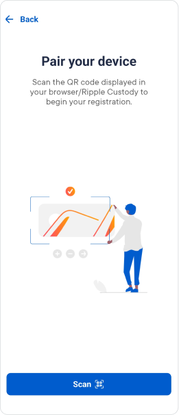 App registration pair device