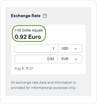 Home Exchange Rate