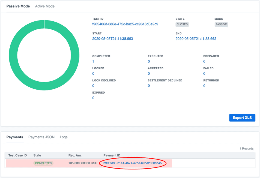 Single Payment History