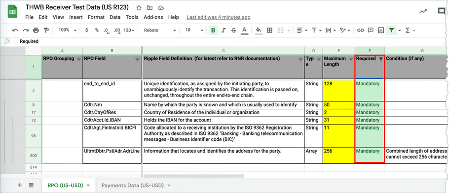 Active Test from Workbook